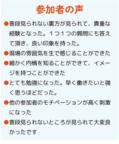 参加者の声